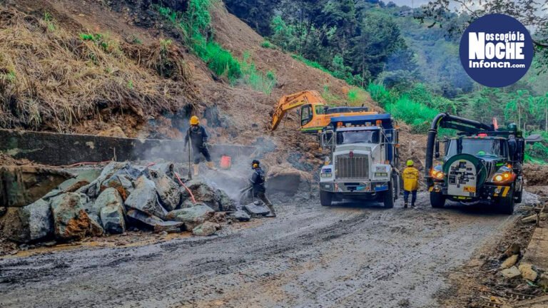 Continúan los monitoreos por deslizamientos de tierra en Medellín