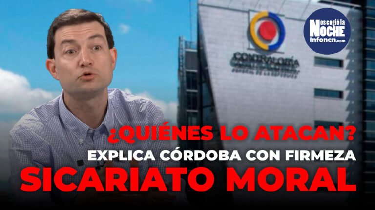 Explicación de Carlos Felipe Córdoba a los actos de sicariato moral que ha vivido