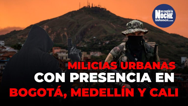 Esta es la presencia de las milicias urbanas en Bogotá, Medellín y Cali