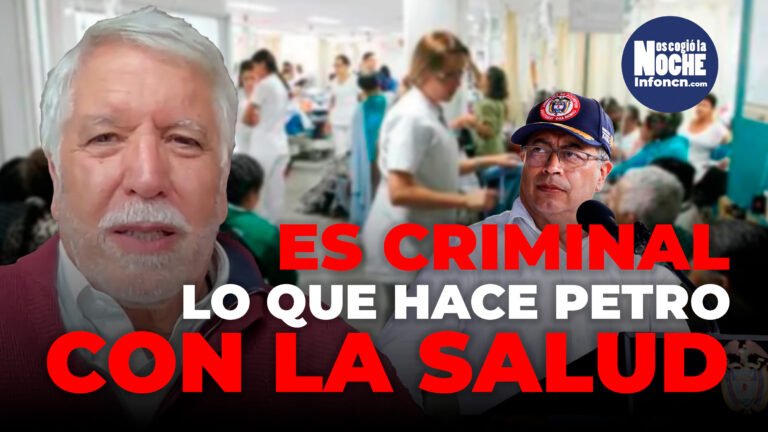 Es criminal lo que Petro está haciendo con la salud en Colombia, a él le molesta todo lo que tenga que ver con privados: Enrique Peñalosa, exalcalde de Bogotá