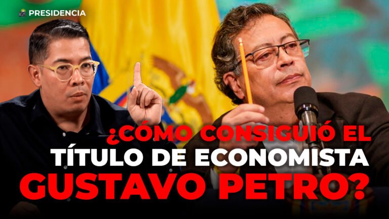 Yo quiero mirar en detalle cómo fue que Petro consiguió el título de economista: Robert NG. Decano de Economía de la Universidad de Medellín