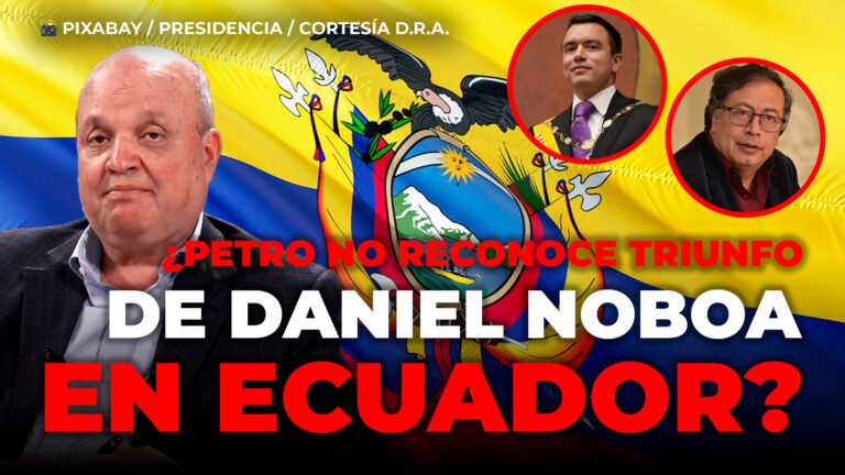 ¿Por qué el presidente Petro no ha reconocido el triunfo de Daniel Noboa en Ecuador, será premonitorio para las elecciones en Colombia?