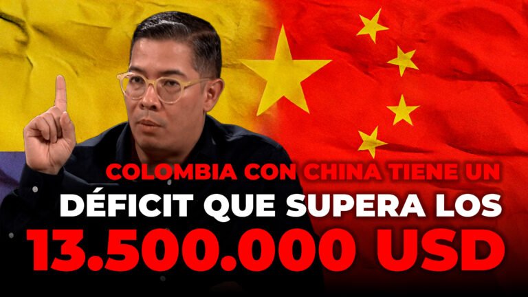 Colombia con China tiene un déficit que supera los 13.500 millones de dólares, mientras el segundo déficit comercial más alto es con Alemania y es 10 veces menor que el que se tiene con los chinos: Robert NG. Decano de Economía de la Universidad de Medellín