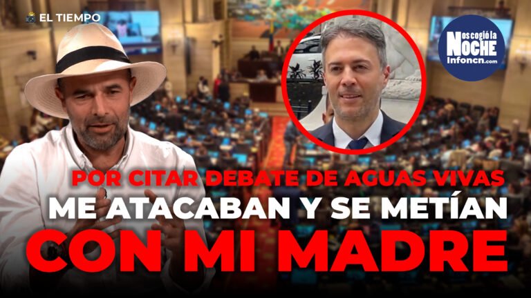 Desde 514 bodegas me estaban atacando y metiéndose con mi madre porque cité al debate de Aguas vivas: Andrés Guerra, senador de la República