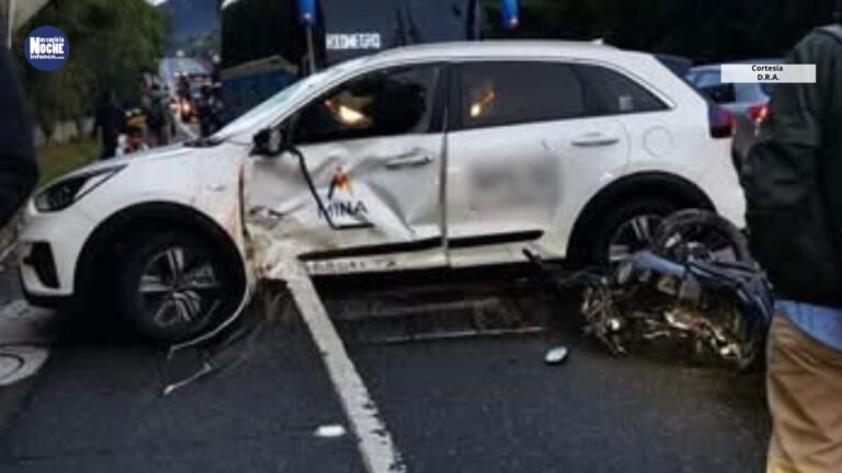 Trágico accidente en Rionegro dejó una persona muerta y dos heridas