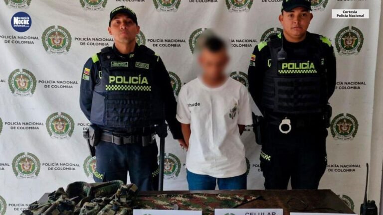 En La Sierra capturaron a alias ‘Diadema’, presunto cabecilla de una temida banda de Medellín