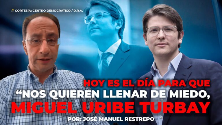 Hoy es el día para que los colombianos primero y sobre todo, nos unamos con solidaridad por la salud de Miguel Uribe Turbay: José Manuel Restrepo