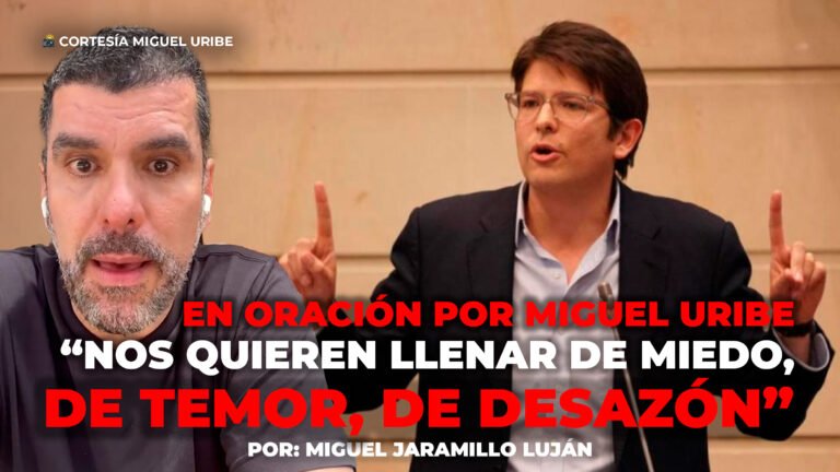 En oración por Miguel Uribe, en oración por su recuperación, porque duele mucho; duele mucho como país lo que está pasando: Miguel Jaramillo Luján, estratega político
