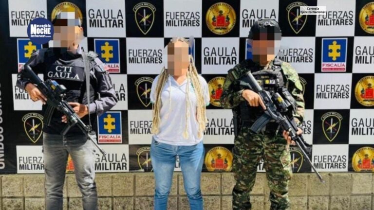 Capturaron a una presunta cabecilla del Clan del Golfo que habría participado en un ataque contra la fuerza pública en Antioquia