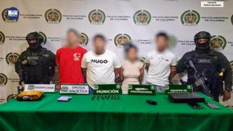 Capturados 4 extranjeros en el centro de Medellín por diferentes delitos como el homicidio
