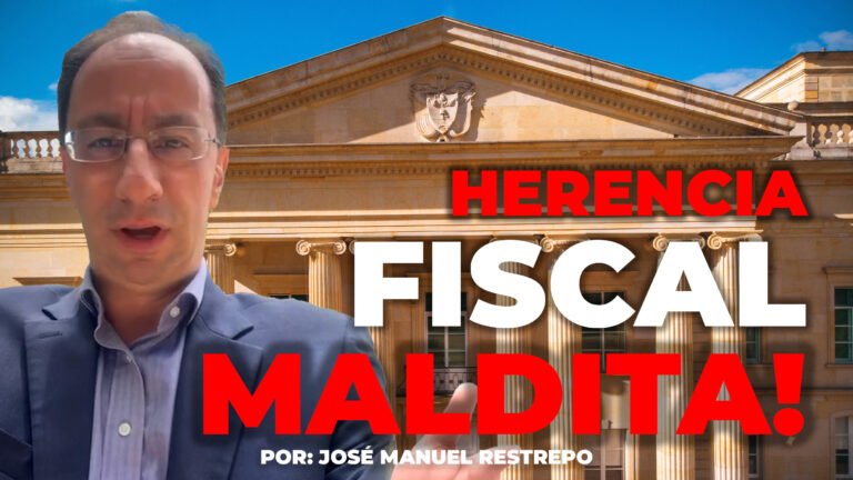 ¡Herencia fiscal maldita!: José Manuel Restrepo, exministro de Hacienda y rector de la Universidad EIA