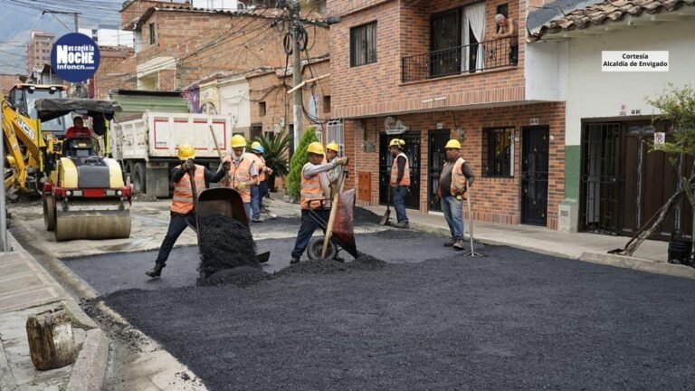 Este año se han recuperado 4 kilómetros en la malla vial de Bello