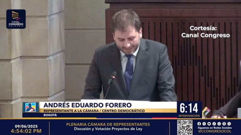 «El dolor es infinito y el alma está desgarrada» Andrés Forero, representante a la Cámara.