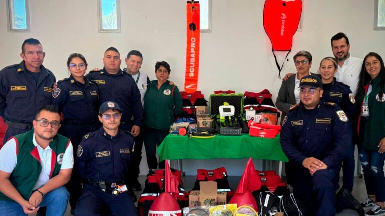 Fortalecimiento de los organismos de emergencia en Antoquia
