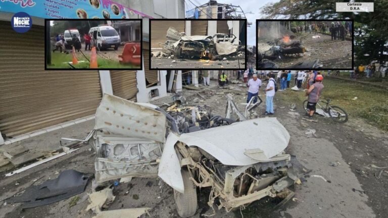 Cronología de los atentados perpetrados en Colombia este 10 de junio, los cuales dejaron 8 personas muertas
