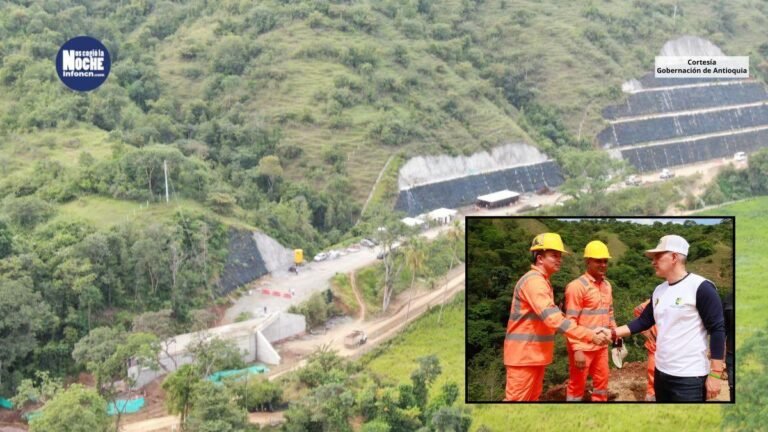 Las obras en el tramo de las vías 4G cedidas por el Gobierno Nacional a la Gobernación de Antioquia avanzan a buen ritmo