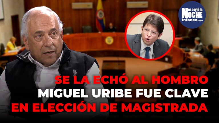 Miguel Uribe se echó al hombro la elección de la última magistrada de la Corte: José Obdulio Gaviria