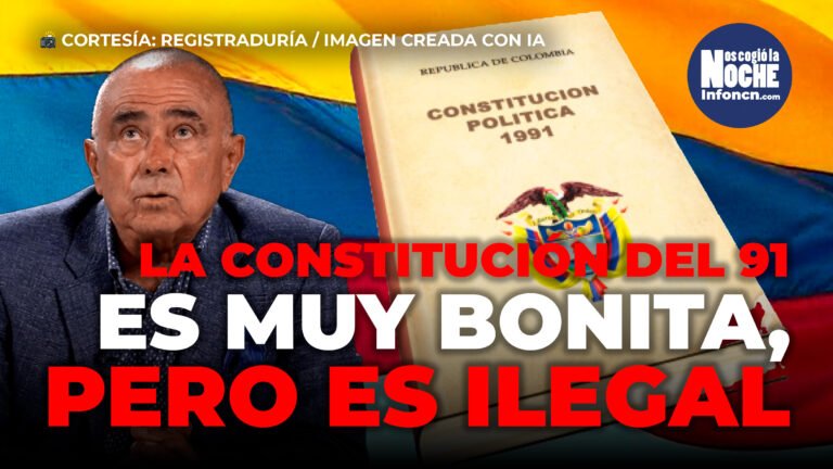 La Constitución del 91 es muy bonita, pero es ilegal e ilegítima: José Zuleta, abogado penalista