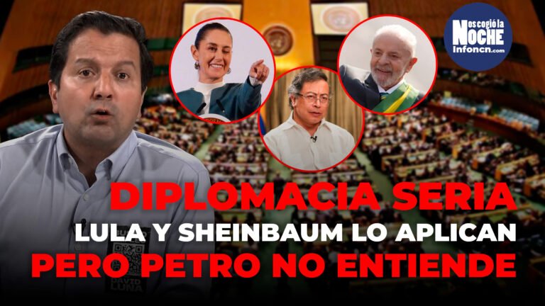 Lula y Sheinbaum entienden que las decisiones diplomáticas son de Estado y no de partido político, a diferencia de Petro: David Luna, precandidato presidencial