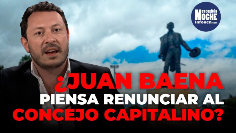 ¿Juan Baena va a renunciar al Concejo de Bogotá?