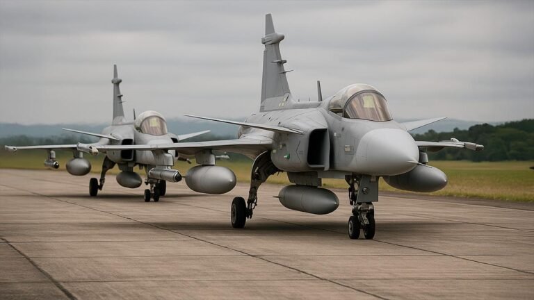 Colombia firma millonario negocio con Suecia: comprará 16 aviones de combate Gripen de última tecnología