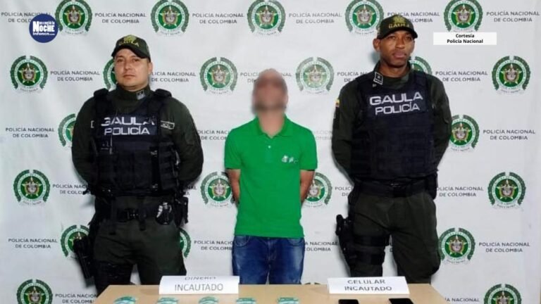 Capturado el presunto jefe de la banda delincuencial ‘San Pablo’ que opera en el nororiente de Medellín
