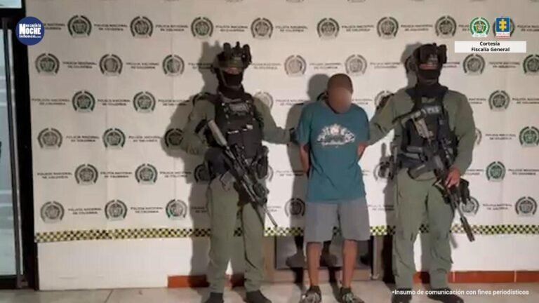 Alias ‘Calvin Rodríguez’ fue enviado a la cárcel por presuntas acciones terroristas en el Cauca
