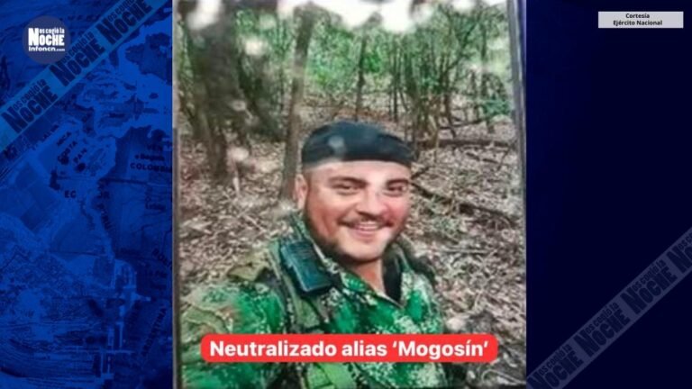 Fue neutralizado alias ‘Mogosín’, presunto cabecilla de un brazo armado de la Segunda Marquetalia en el Meta
