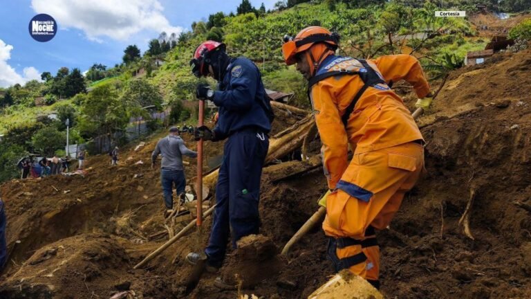 En la tragedia de Bello encontraron 4 de los desaparecidos con vida, pero aún continúan buscando a 6
