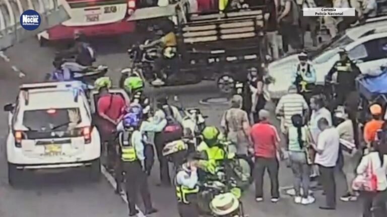 Pelea entre conductores dejó una persona gravemente herida y otra capturada en Medellín
