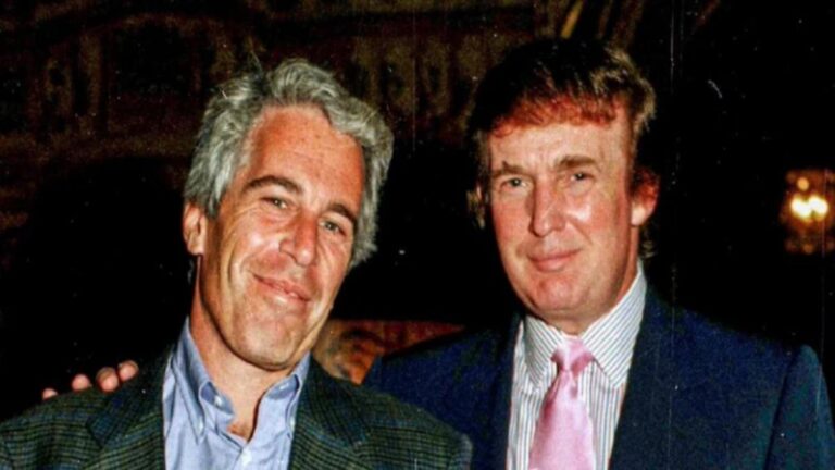 Trump fue informado de que su nombre aparece en los archivos del caso Epstein