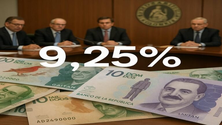 La Junta Directiva del Banco de la República mantiene iguales la tasa de interés