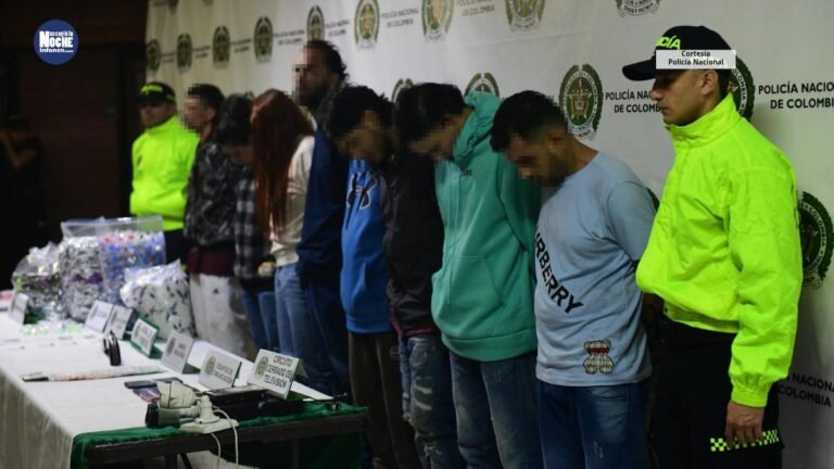 Capturada alias ‘La Zarca’ y otros 8 presuntos integrantes del GDO ‘El Mesa’
