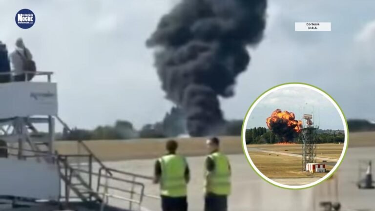 Tragedia aérea en Londres: una avioneta se estrelló en el aeropuerto Southend