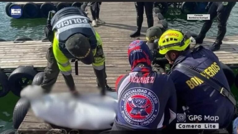 Se ahogó en el embalse de Guatapé buscando un celular sin ningún tipo de protección