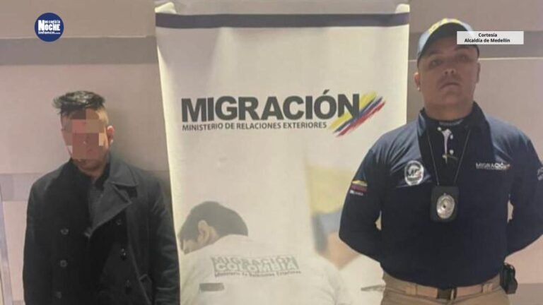 En Medellín fue capturado un presunto depredador sexual con circular roja de Interpo