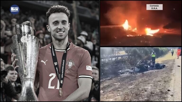 ¿Quién era Diogo Jota, el compañero de Luis Díaz que se mató con el hermano en su lujoso carro?
