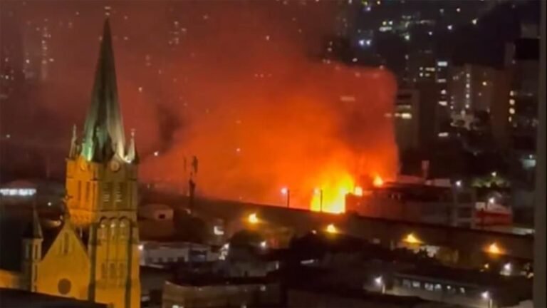 Incendio en maderera de Medellín fue provocado para encubrir un asesinato, revela Fiscalía