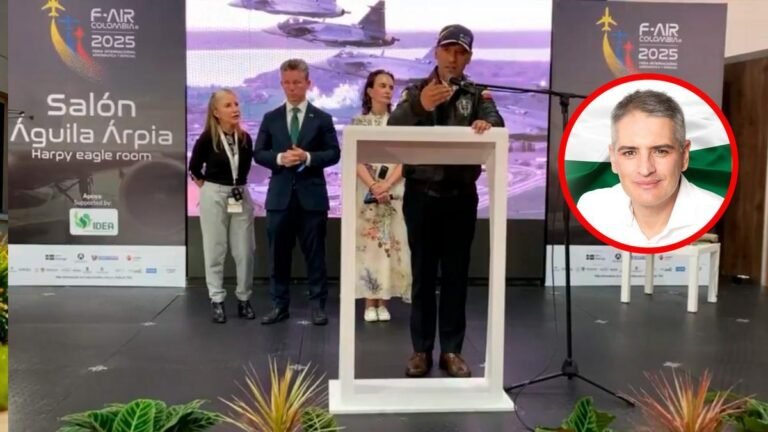 Ministro de Defensa Pedro Sánchez elogia al gobernador Andrés Julián Rendón y destaca millonaria inversión en Antioquia para combatir la inseguridad
