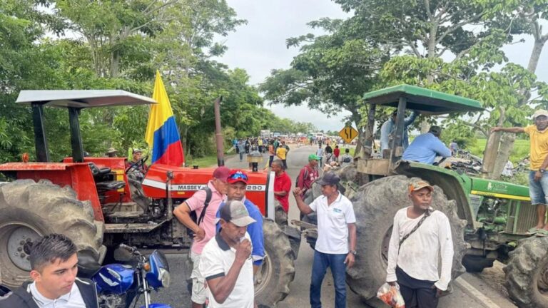 Paro arrocero ingresa en cuarta jornada