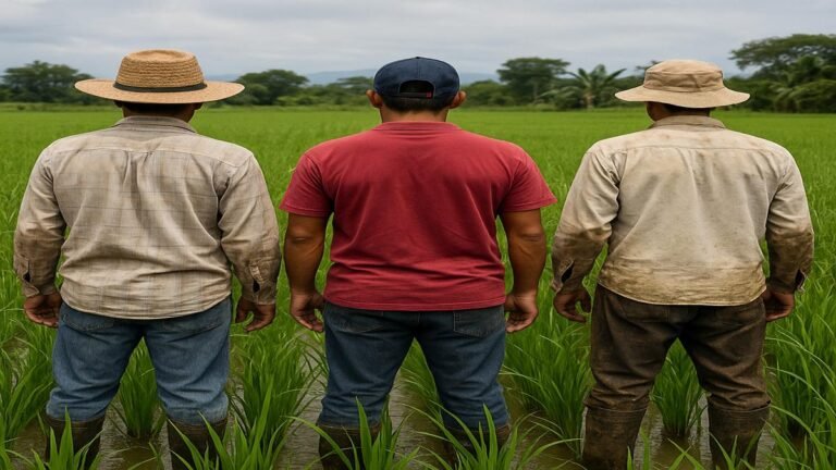 Arrancó el paro nacional arrocero