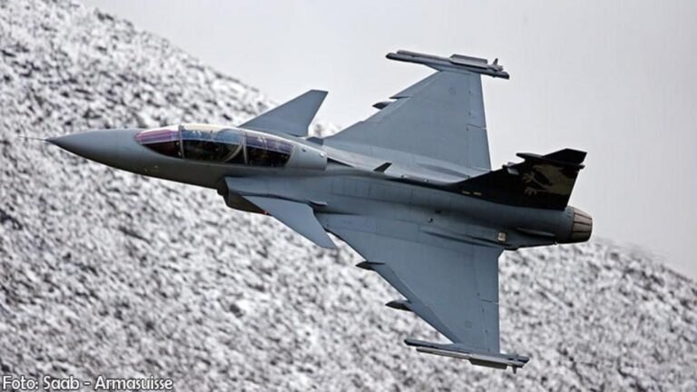 En ranking mundial, ¿qué puesto ocupan los Gripen suecos?