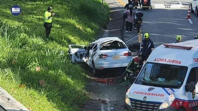 Balance de la movilidad este fin de semana en Antioquia: solo un accidente dejó 3 víctimas fatales y un herido grave