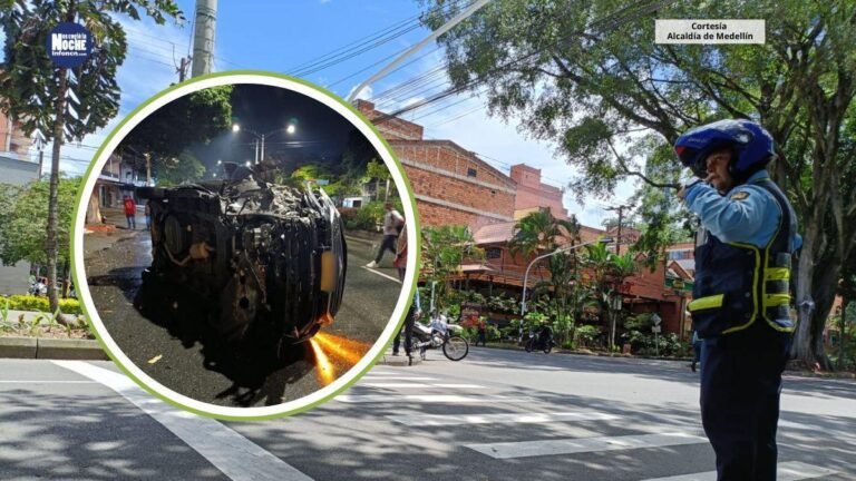 ¿Reducción de muertes en accidentes por tránsito en Medellín?