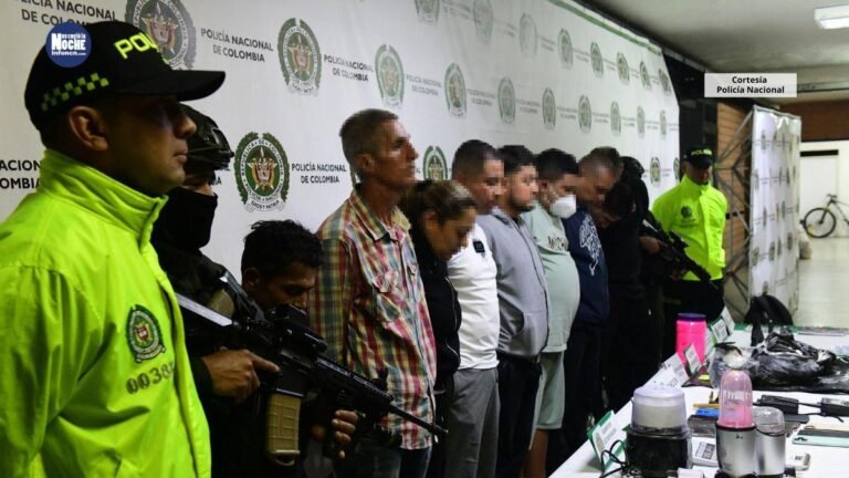 En el Popular capturaron a 10 presuntos integrantes del grupo delincuencial ‘San Pablo’