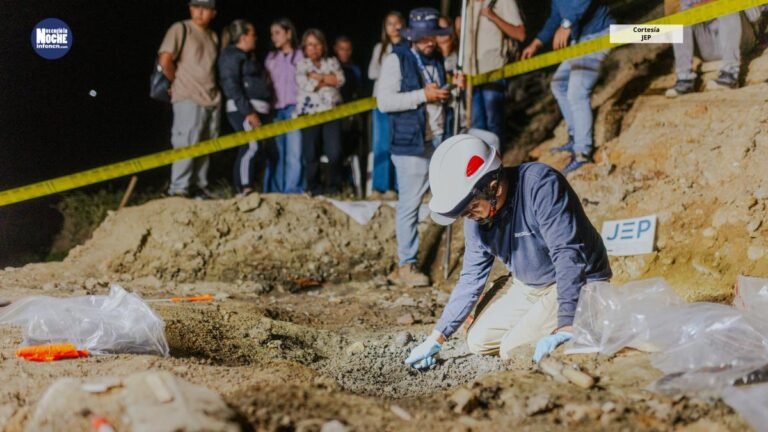 La JEP encontro dos nuevos cuerpos en la escombrera de la Comuna 13 de Medellín