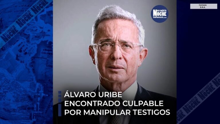 Sin terminar la audiencia, la juez indicó que Álvaro Uribe es culpable del delito de manipulación de testigos