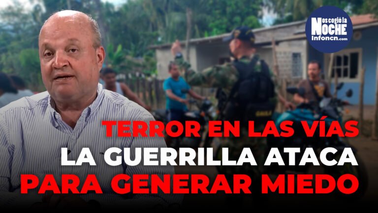 “Ataques contra los conductores en el Valle del Cauca es una estrategia de la guerrilla para desestabilizar al país”: Jorge Vélez