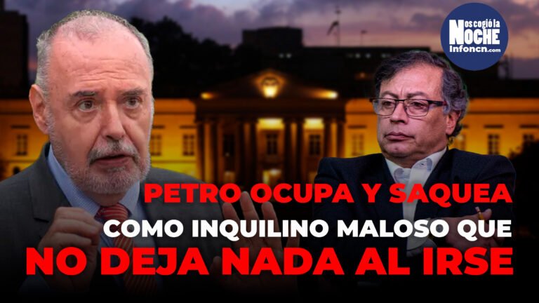Petro es como un inquilino maloso que se roba hasta los sanitarios: Gilberto Tobón, analista político