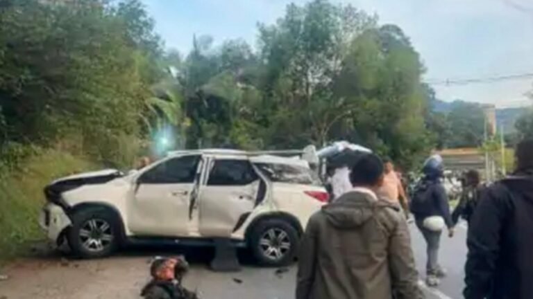 Caravana del precandidato presidencial Daniel Palacios sufrió accidente en Medellín: escoltas y policías heridos